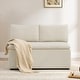 preview thumbnail 23 of 58, Spruce & Spring Modern 74" L-Shaped Dining Bench with Storage, Corner Breakfast Nook Banquette Bench