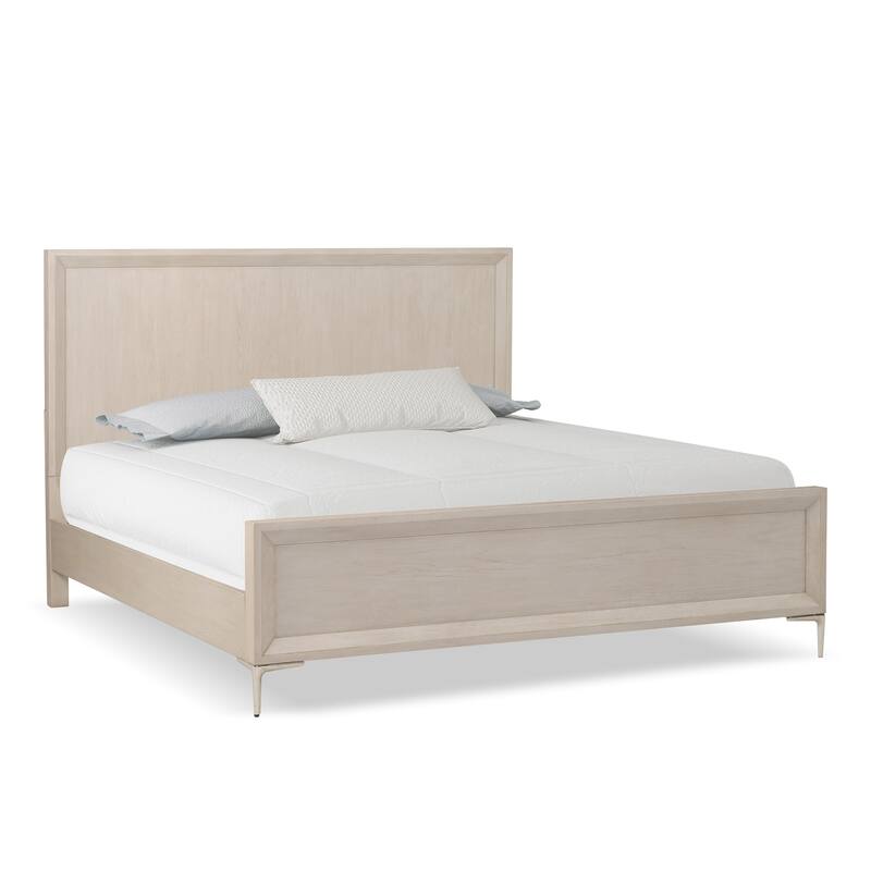Furniture of America Fable Modern 6-Piece Solid Wood Panel Bedroom Set
