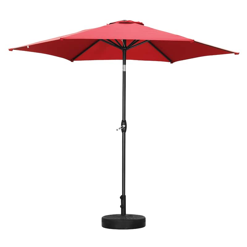 Ainfox 9ft Outdoor Patio Umbrella Without Base for Garden, Patio, Swimming Pool