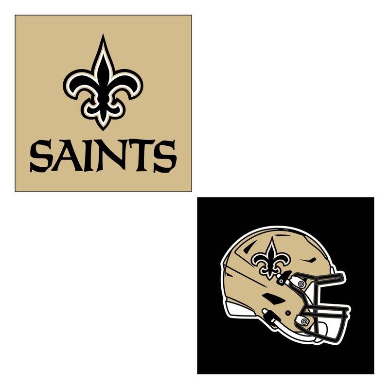 New Orleans Saints Foam Core Wall Decor
