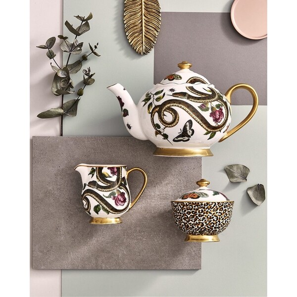 Spode Creatures of Curiosity Tea Pot - 1.1 Litre - Bed Bath