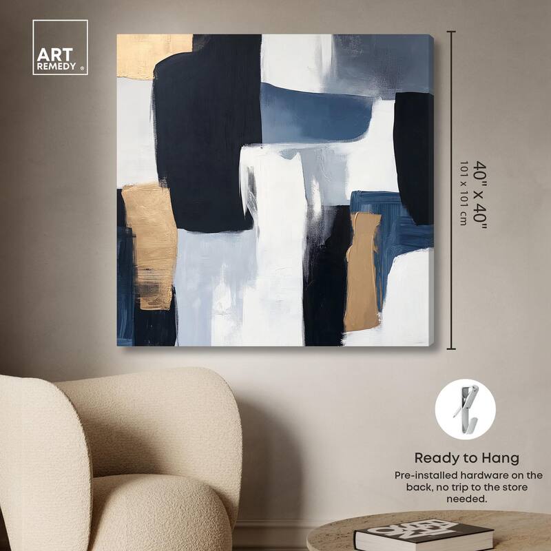 Assembled Color Pallete II Canvas by Art Remedy, Gallery Wrapped