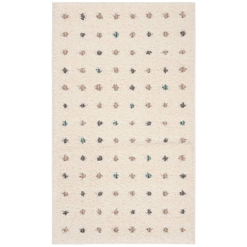 SAFAVIEH Santorini Shag Sarith Abstract 1.2-inch Thick Rug