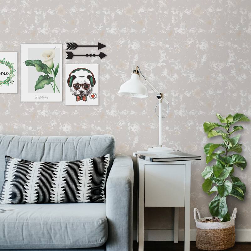 SUSSEXHOME Removable Wallpaper-Waterproof, Strippable, Light Resistance & Cleanable Wall Paper Roll-Wallpaper-Bright Pieces