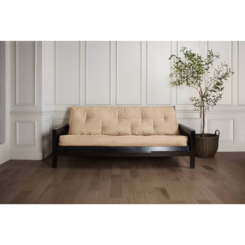 Sorra Home Serenity Indoor Futon Mattress - Safari /54 x 75 x6 in - Full
