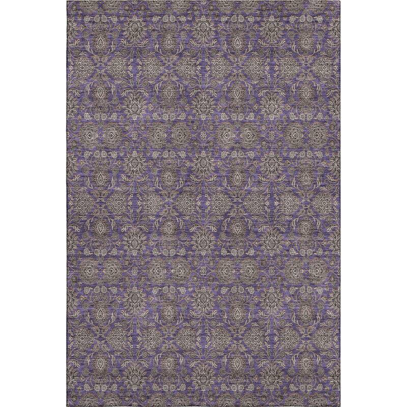 Premium Washable Super Soft Floral Borderless Mayfield Rug