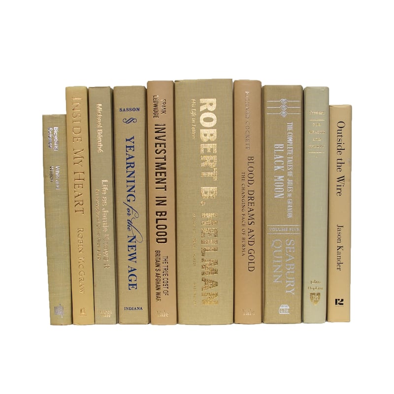 Books Tan Decorative Accessories: Gold Coast ColorPak