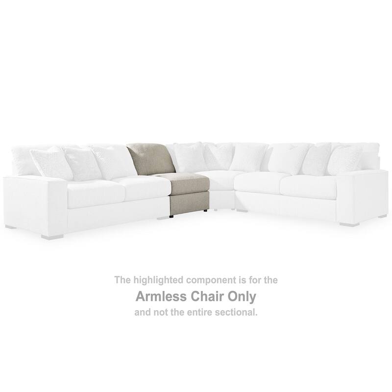 Signature Design by Ashley Ballyton Beige 5-Piece Sectional - 159.5" W x 159.5" D x 42" H