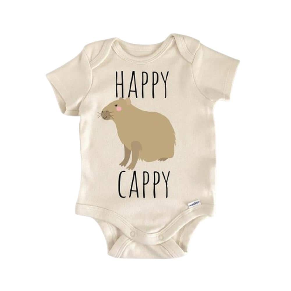 Capybara Animal - Baby Boy Girl Clothes Infant Bodysuit Funny Cute Newborn