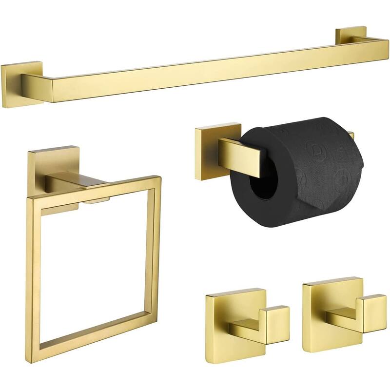 5 Pieces Bathroom Hardware Accessories Set