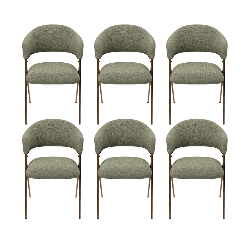 Modern Reclining Dining Chairs, 135° Back & 18.9" Wide Seat with Thick Cushion