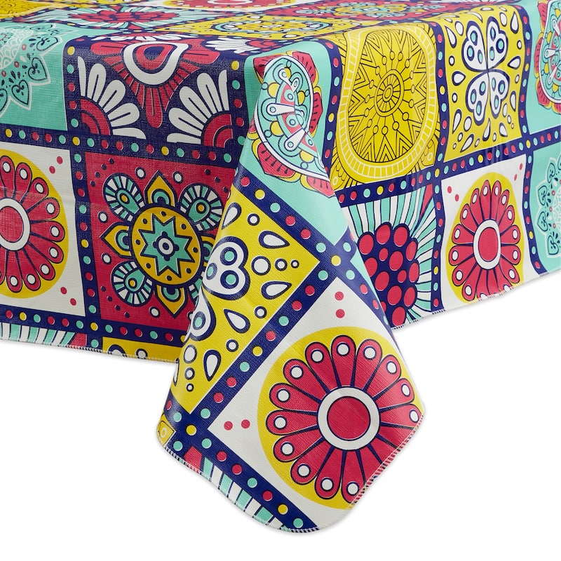 DII Summer Vinyl Tablecloth