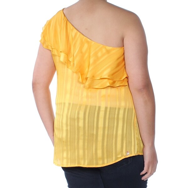 michael kors yellow top