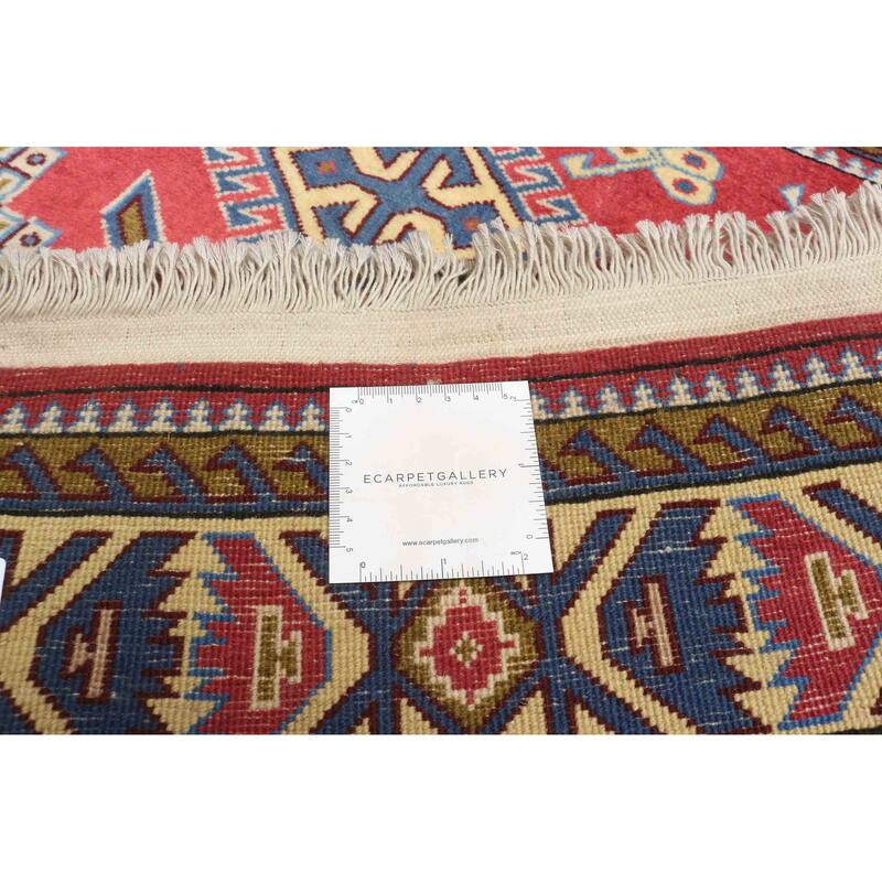 ECARPETGALLERY Hand-knotted Kayseri Vintage Red Wool Rug - 3'6 x 5'4