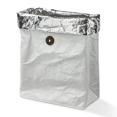Caravan Insulated Lunch Bag Tote - Summer White, Wipe Clean, 11.8" H x 9.84" L x 4.33" W, Perfect for On-the-Go Meals