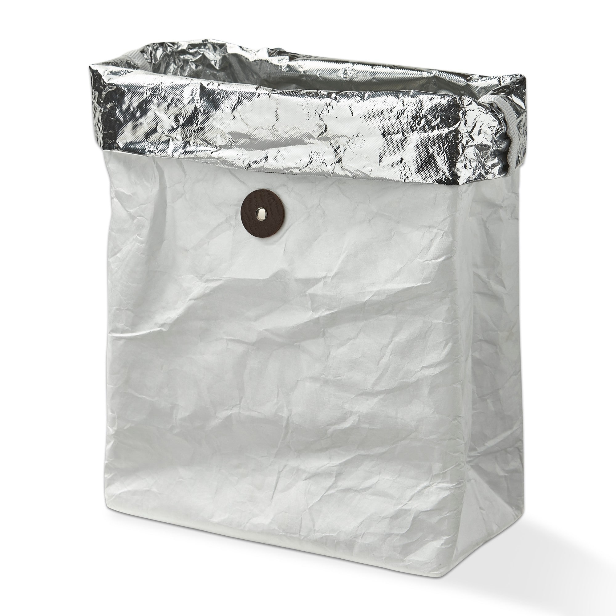 Caravan Insulated Lunch Bag Tote - Summer White, Wipe Clean, 11.8" H x 9.84" L x 4.33" W, Perfect for On-the-Go Meals
