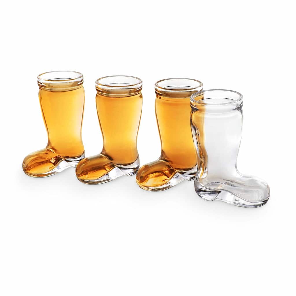 Final Touch Set of 4 Das Boot Shot Glasses - 1.5 oz