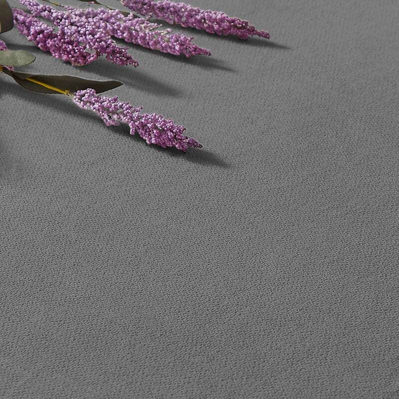 84.2" Modern Snowfleece Fabric 3-Seater Sofa with Nailhead Trim