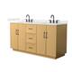 Option Light Oak / Giotto Quartz Top / Matte Black