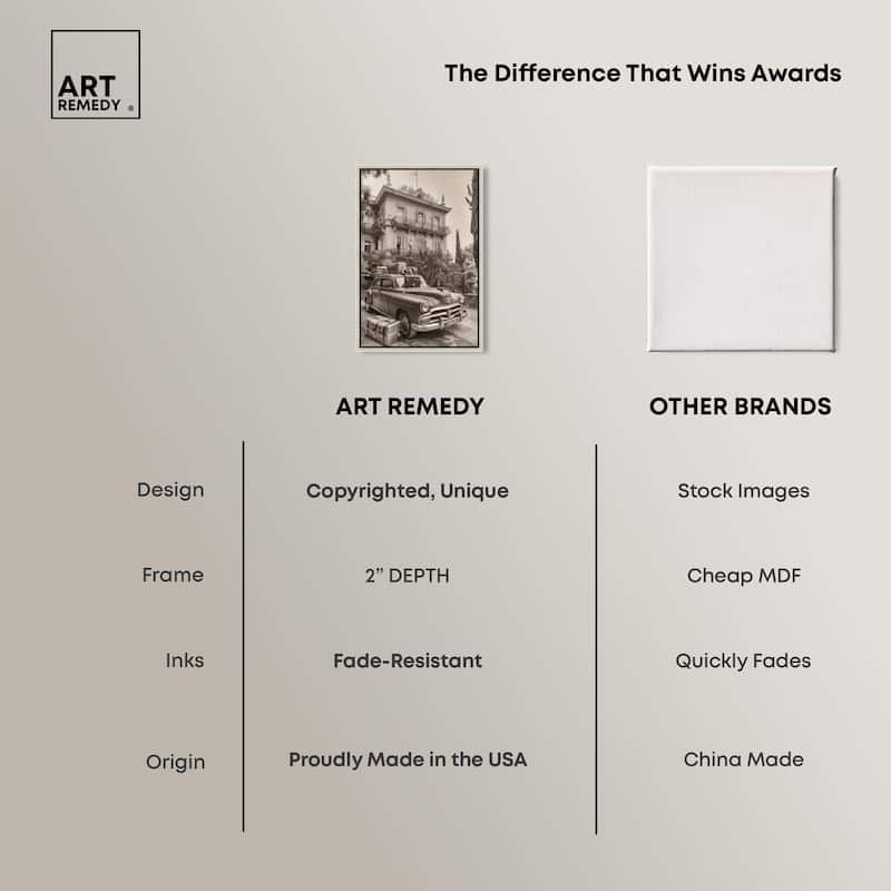Pack Up the Car Canvas by Art Remedy