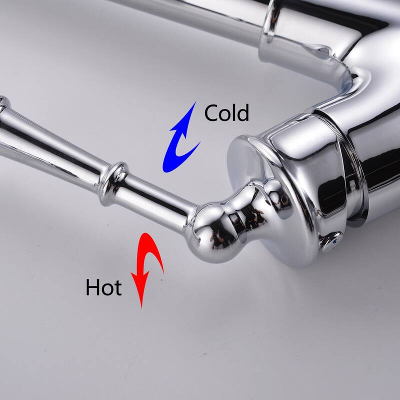 Topcraft High-arc Stainless Steel kitchen Sink Faucet