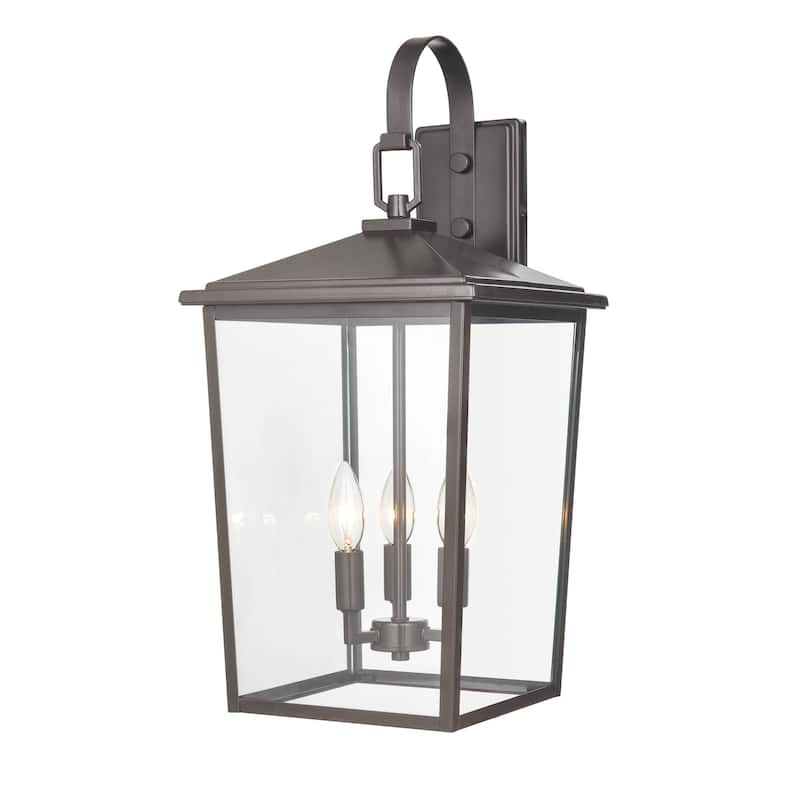 Millennium Lighting Fetterton 3 Light Outdoor Wall Sconce in Multiple Finishes