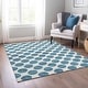preview thumbnail 30 of 118, Machine Washable Indoor/ Outdoor Polka Dots Chantille Rug