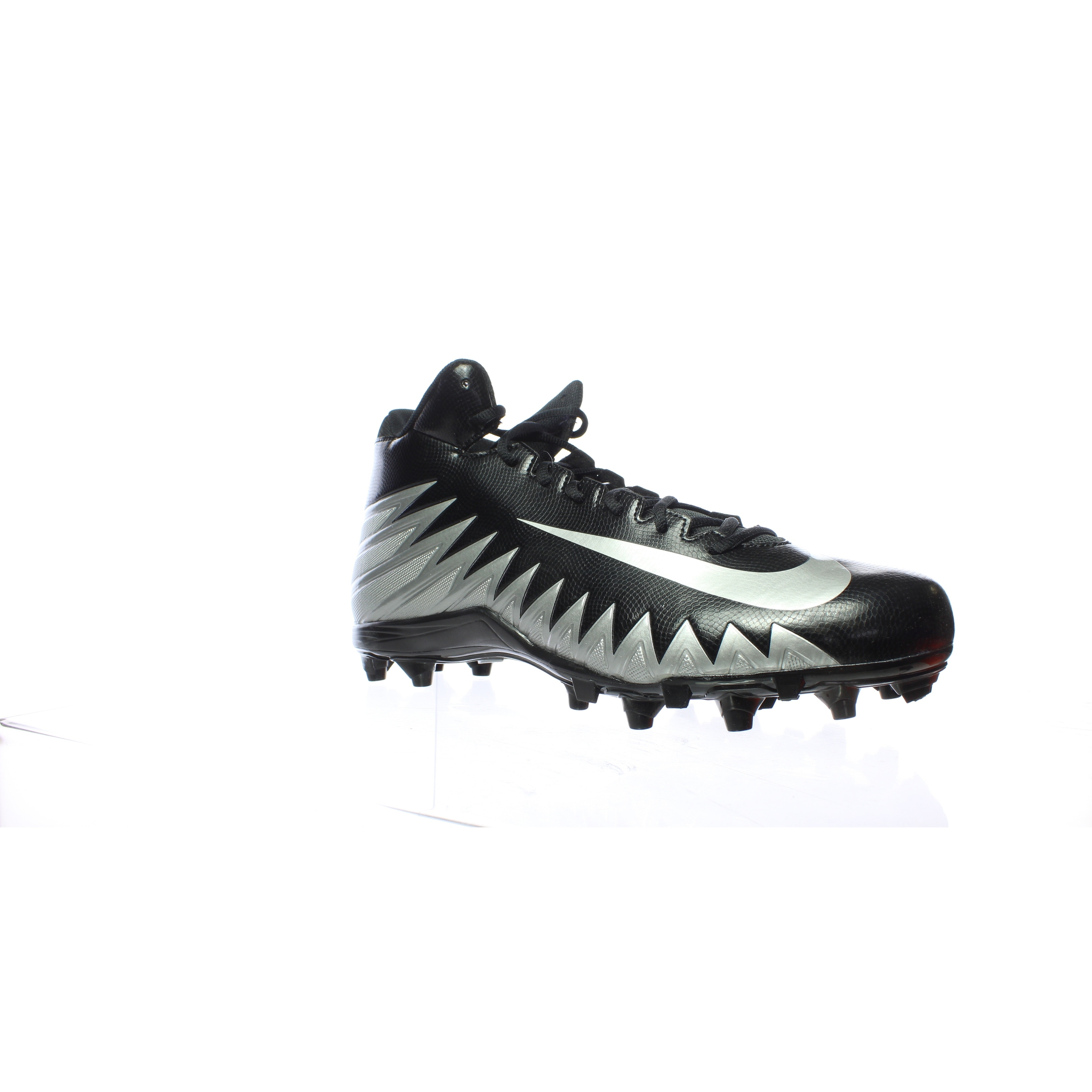 Shop Nike Mens Alpha Menace Varsity Mid Black Football Cleats Size
