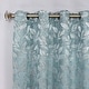 preview thumbnail 55 of 124, Superior Leaves Machine Washable Room Darkening Grommet Blackout Curtains, Set of 2