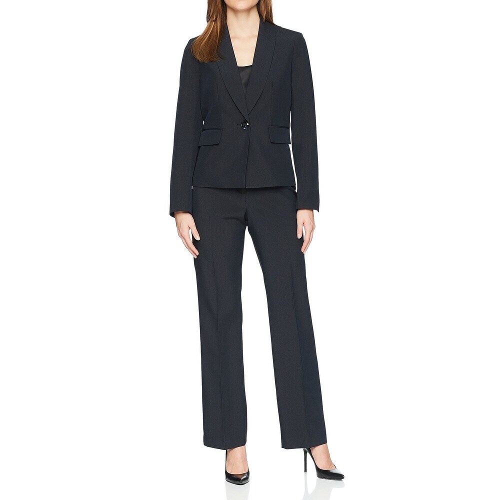 Le Suit Womens 2 Button Novelty Dot Pant Suit Vazvanonline Ir