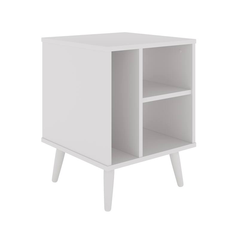 Boyd Sleep Warwick Mid-Century Modern 3-Shelf Nightstand