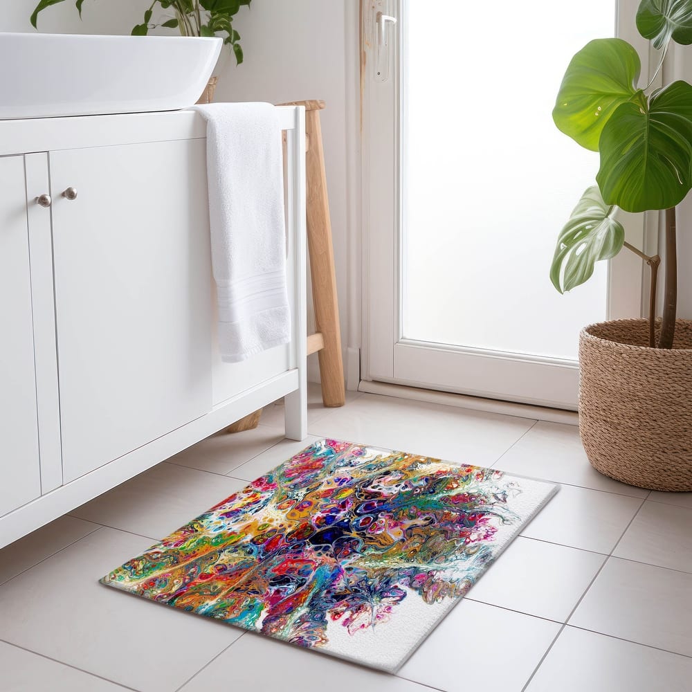 Premium Washable Super Soft Abstract Contemporary Mayfield Rug