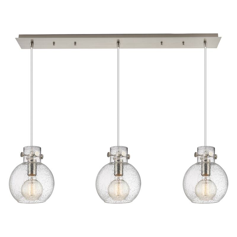 Innovations Lighting Newton Sphere - 3 Light 8" Cord Hung Linear Pendant