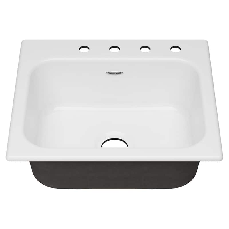 American Standard Quince 25" Drop In Single Basin Cast Iron Kitchen