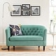 preview thumbnail 10 of 55, Silver Orchid Greta Upholstered Loveseat