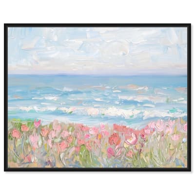 Waves of Peace Canvas by Art Remedy