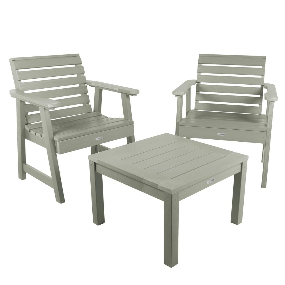 HIGHWOOD Weatherly Garden Chairs Conversation Set