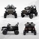 preview thumbnail 9 of 25, Qaba 12V Ride On Truck, Battery Powered Kids Electric Car with Spring Suspension, Remote, LED Headlights, Horn, USB Music