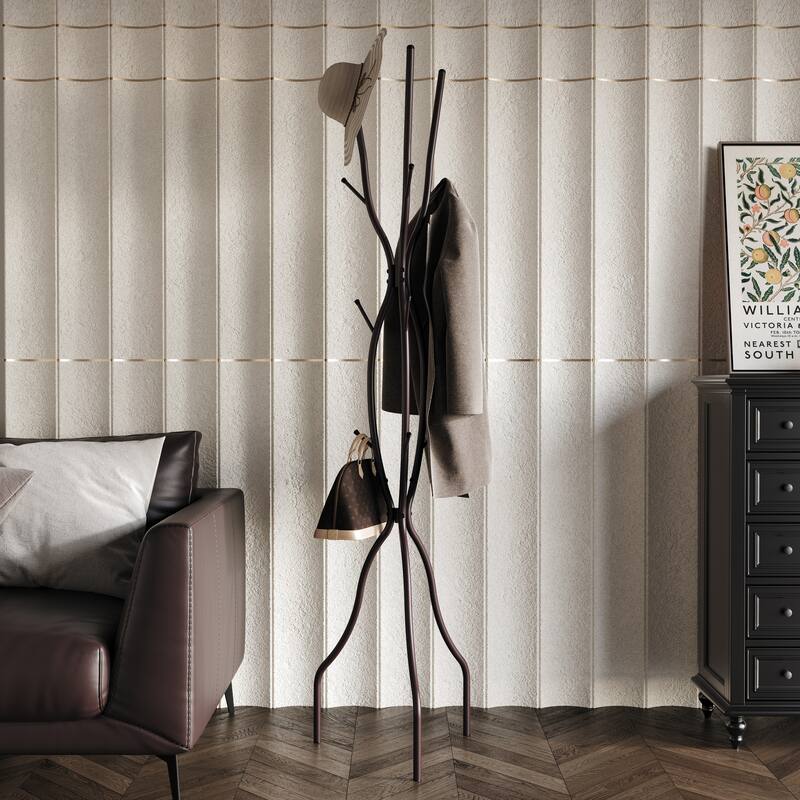 CraftPorch Modern Freestanding Metal Coat Rack - N/A