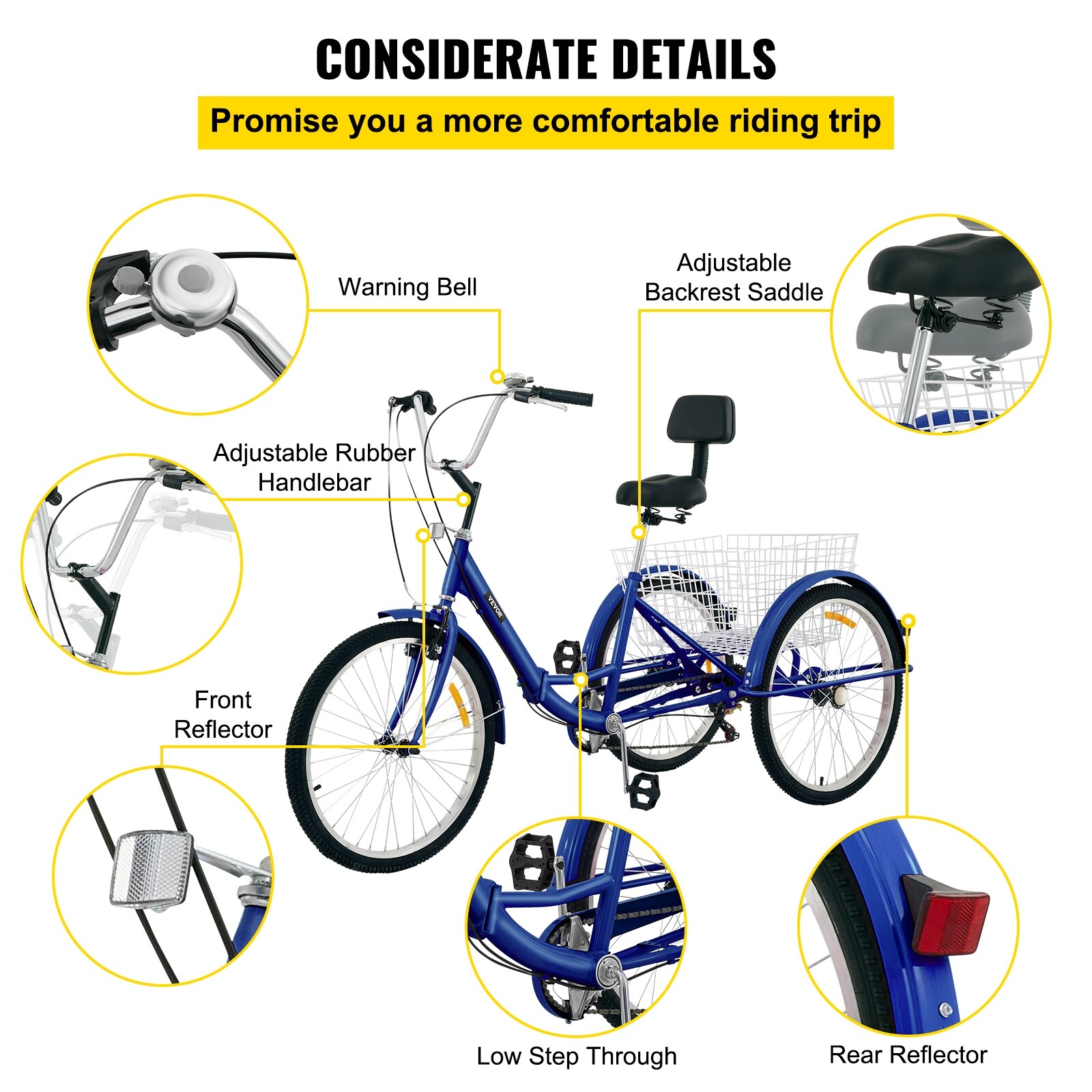Fold up adult 2025 tricycle