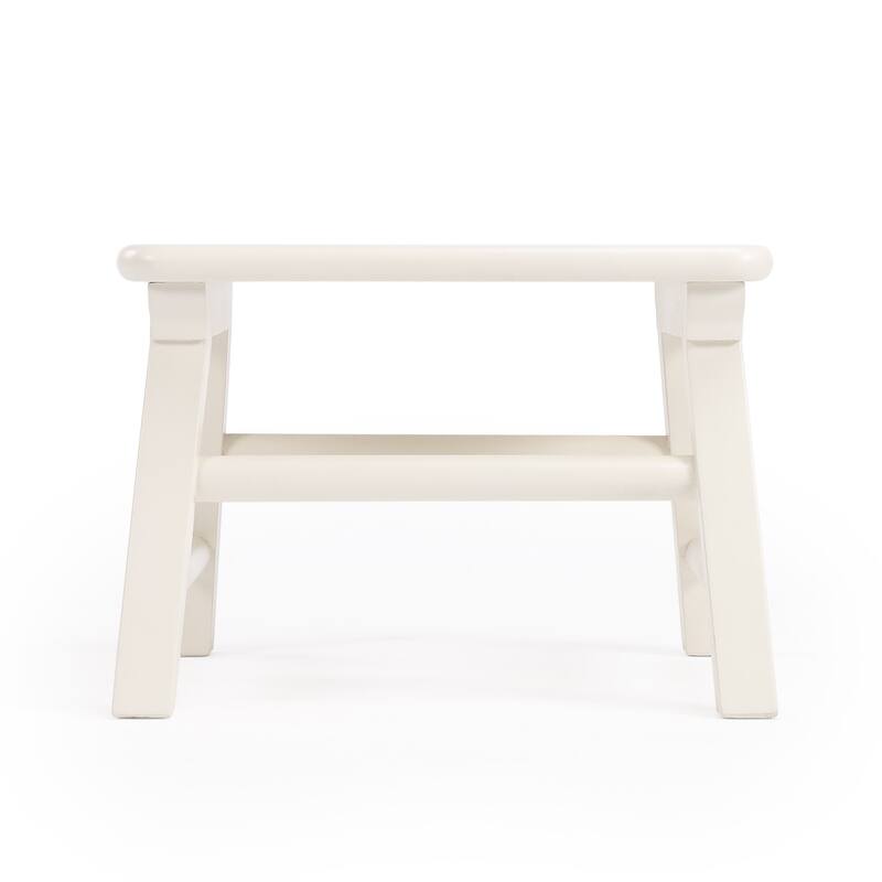 Classic White Step Stool 10"H x 14"W x 12"D Bed Bath & Beyond 34167521