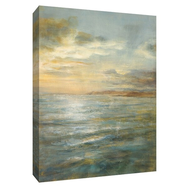PTM Images 9-154785 PTM Canvas Collection 10" x 8" - "Serene Sea III" Giclee Waves Art Print on Canvas