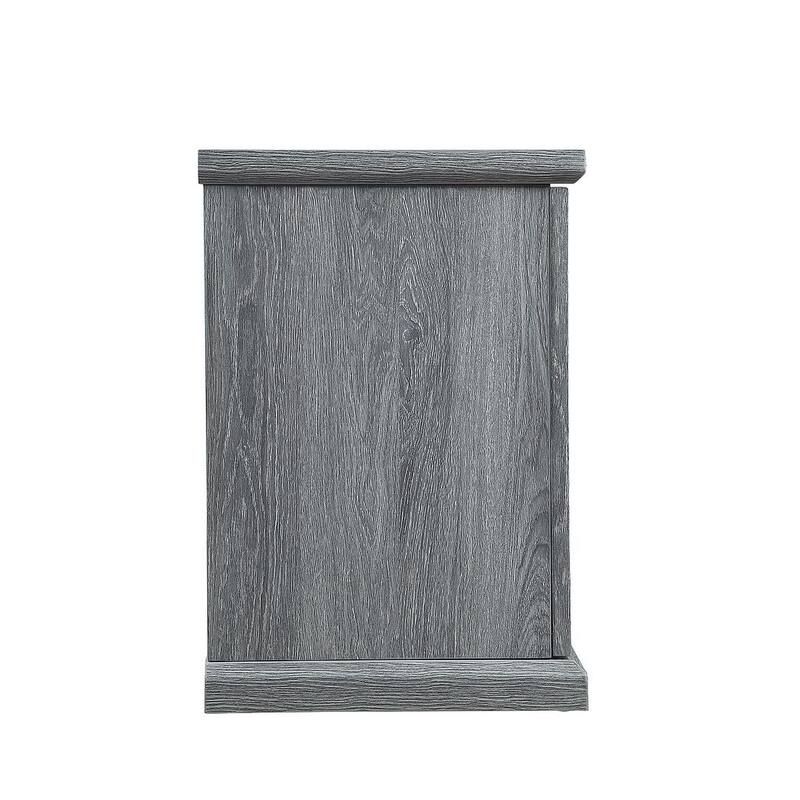 Franklin 60 In. 2 Door Entertainment Furniture Fireplace