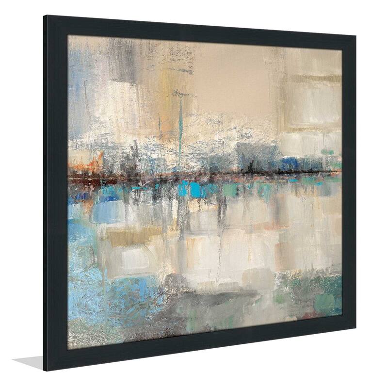"Shoreline Reflection II" by Ruane Manning Print on Acrylic.