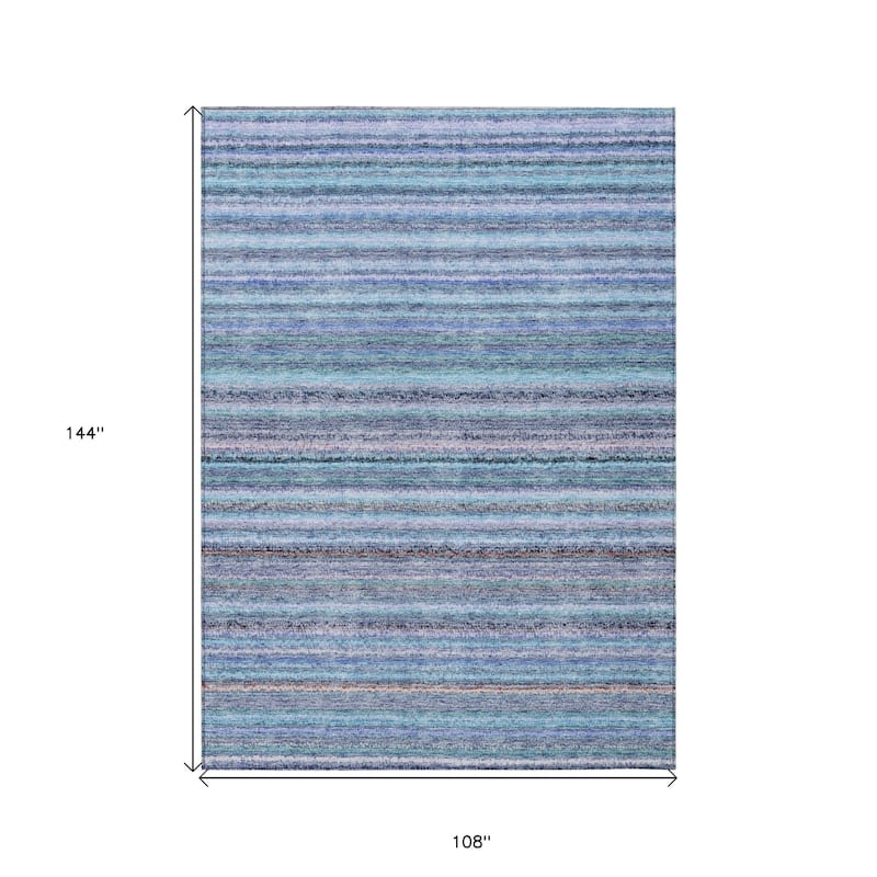 HomeRoots Striped Transitional Rectangle Outdoor Rug