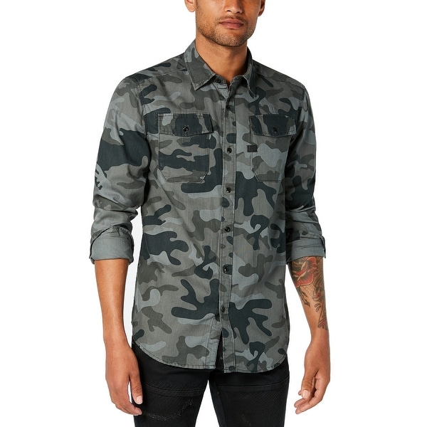 g star camo shirt