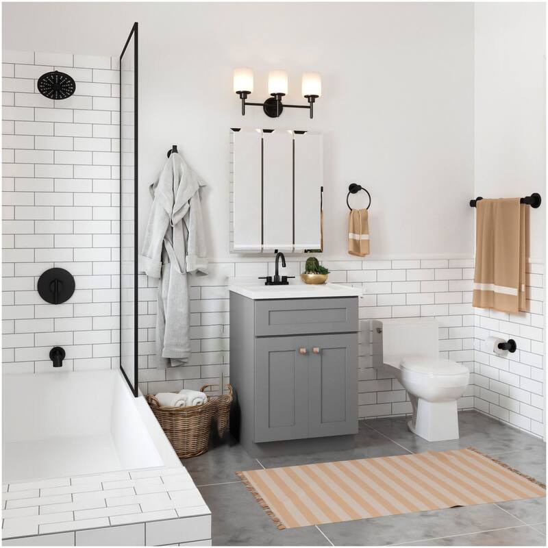 Design House 630210 Camilla 25" Cultured Marble Vanity Top with