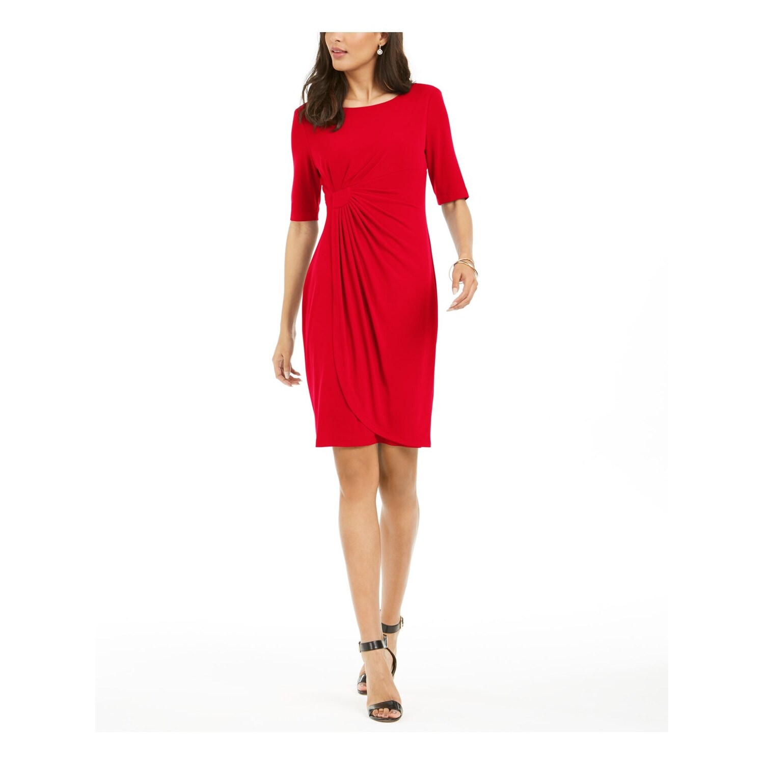 Connected apparel red dress clearance