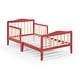 preview thumbnail 6 of 16, Two Color Toddler Bed, 53 x 29.5 x 24.50 Inch Infant Toddler Bed for Bedroom