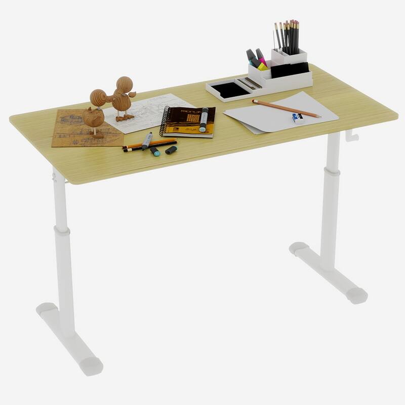 Adjustable compact design study desk suitable for children and adults
